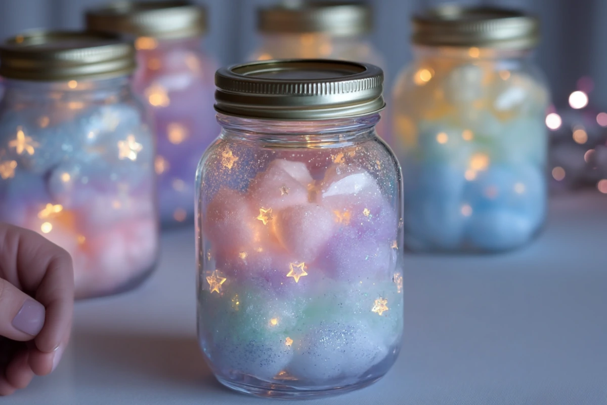 DIY Dreamy Pastel Galaxy Lanterns in a Jar – Easy and Magical Craft for All Ages 