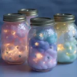 DIY Dreamy Pastel Galaxy Lanterns in a Jar – Easy and Magical Craft for All Ages
