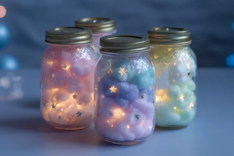 DIY Dreamy Pastel Galaxy Lanterns in a Jar – Easy and Magical Craft for All Ages