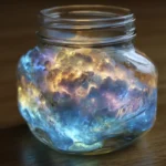 Glow-in-the-Dark Rain Cloud in a Jar: A Magical Science Experiment