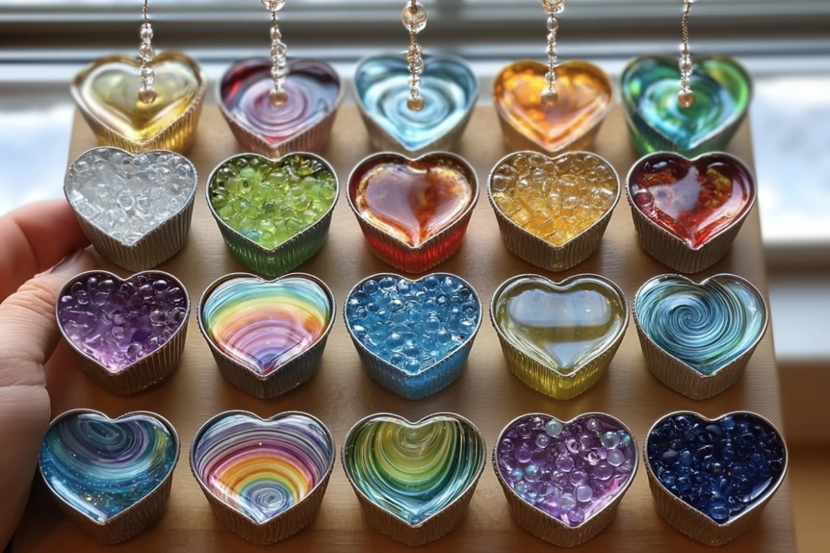 Melted Bead Suncatchers