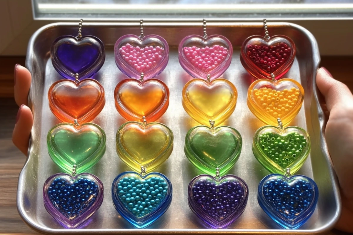 Melted Bead Suncatchers
