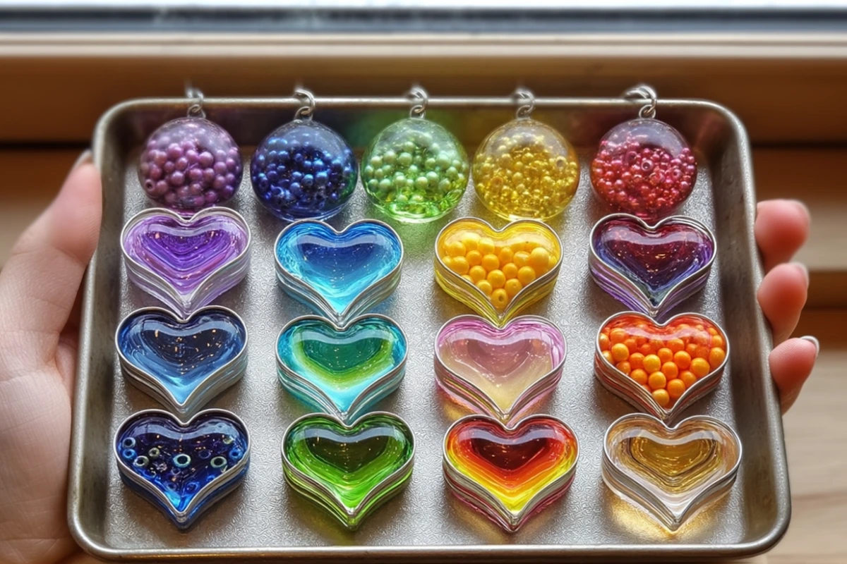 Melted Bead Suncatchers