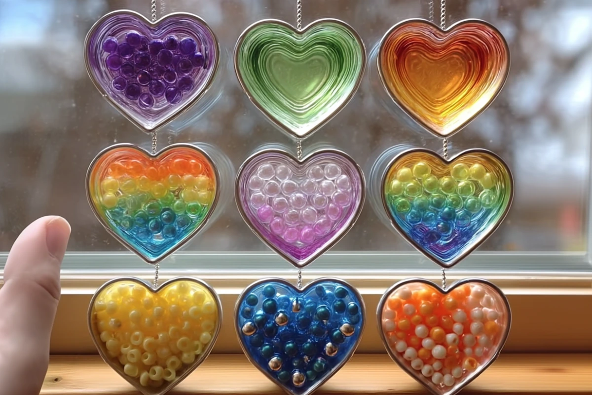 Melted Bead Suncatchers