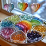 Melted Bead Suncatchers