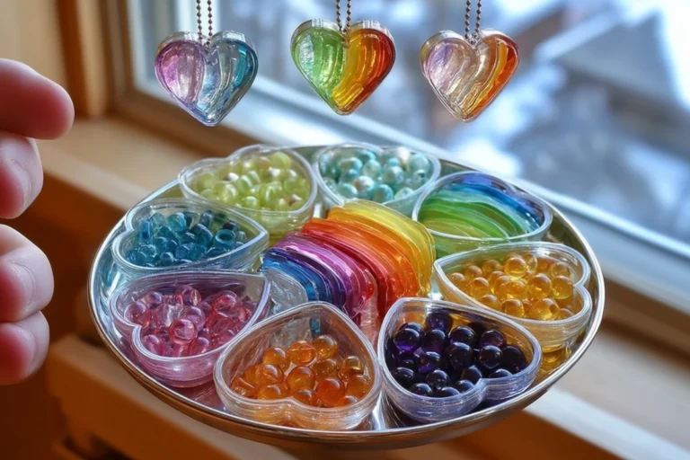 Melted Bead Suncatchers