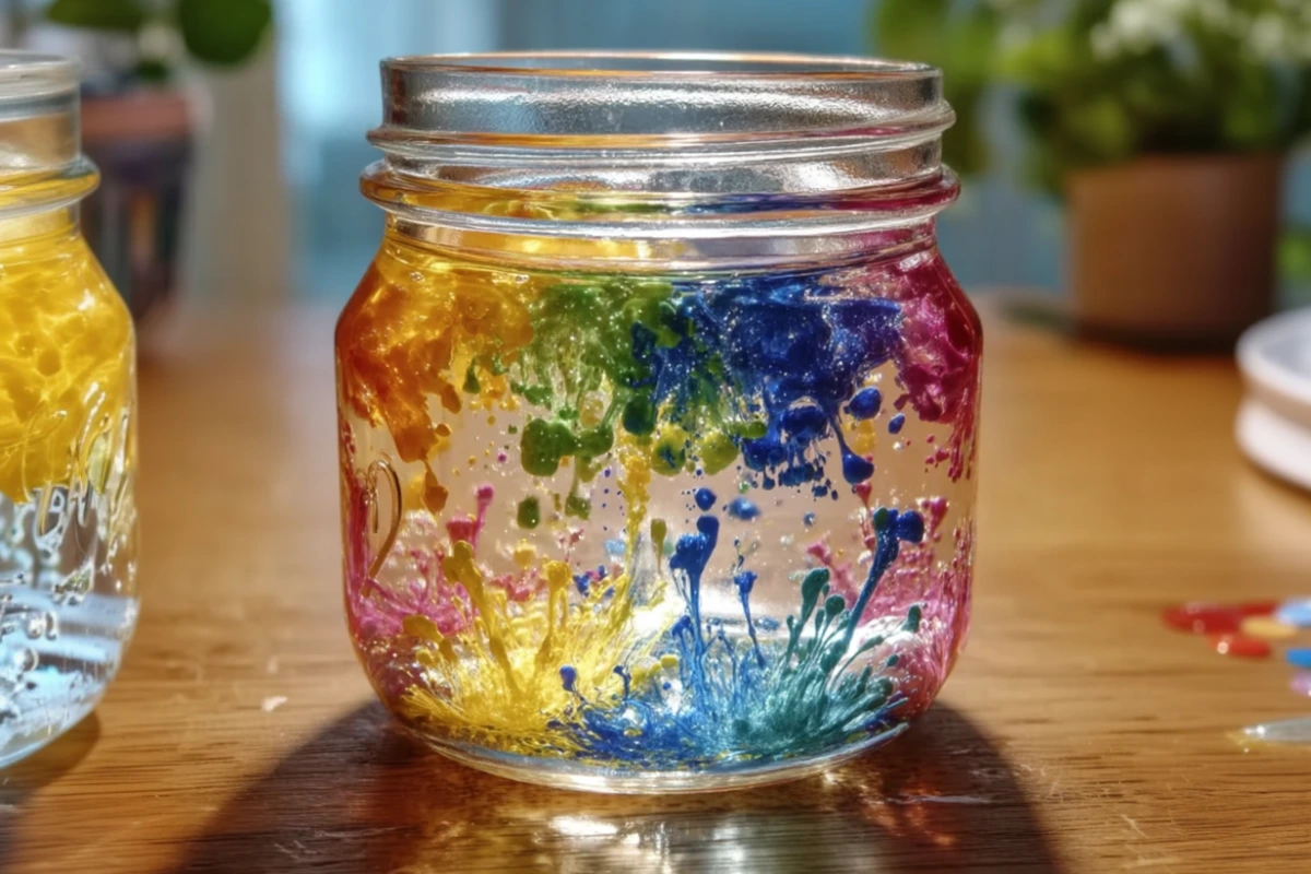 Fireworks in a Jar: A Colorful and Explosive Science Experiment for Kids
