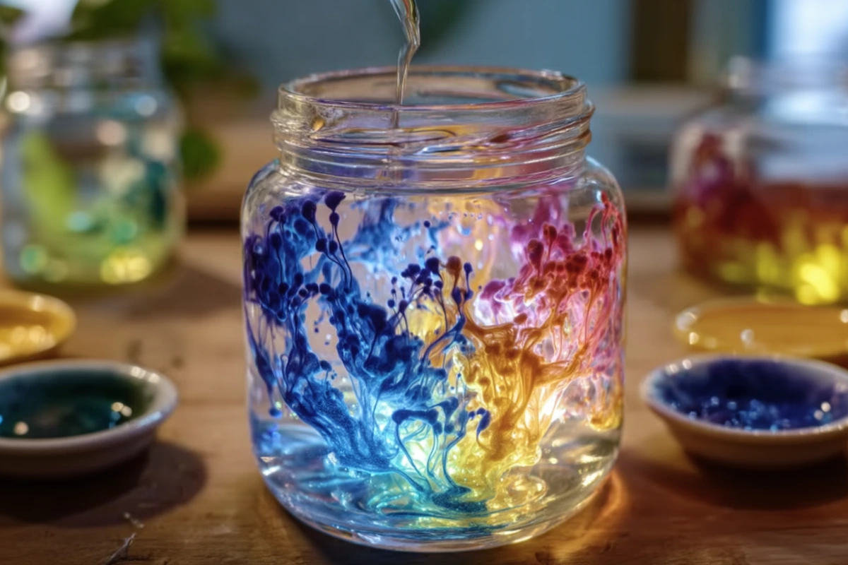 Fireworks in a Jar: A Colorful and Explosive Science Experiment for Kids