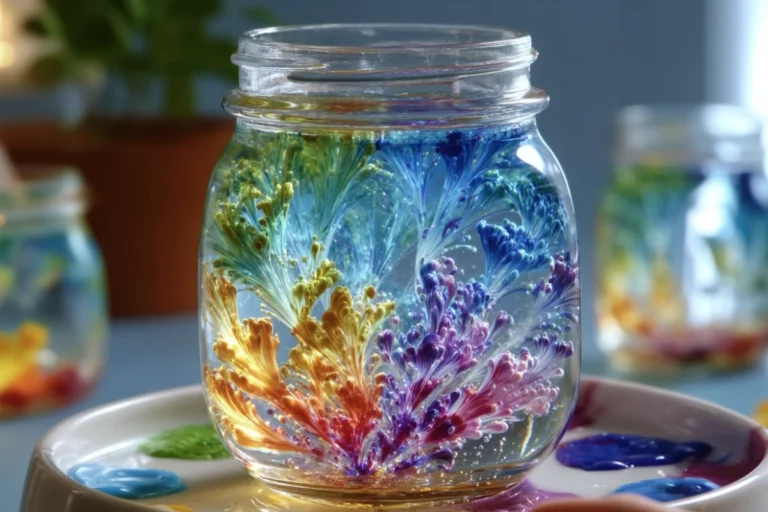 Fireworks in a Jar: A Colorful and Explosive Science Experiment for Kids
