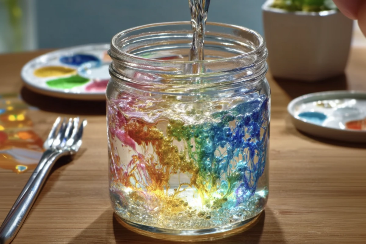 Fireworks in a Jar: A Colorful and Explosive Science Experiment for Kids