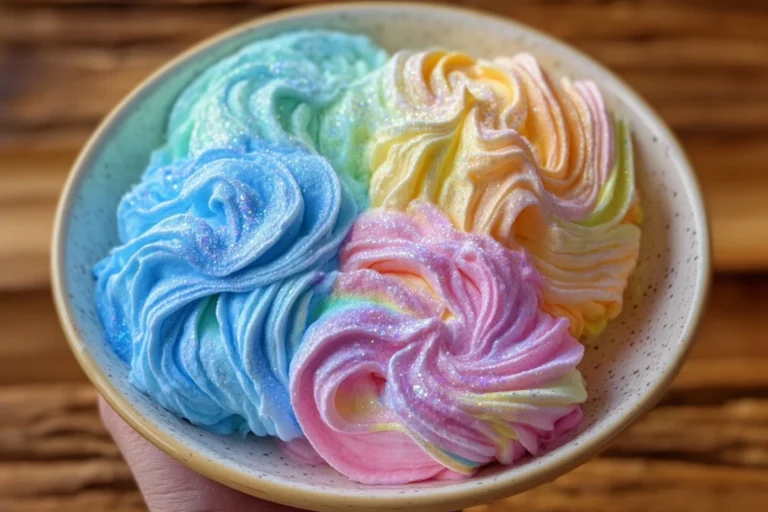 Rainbow Sensory Foam Dough
