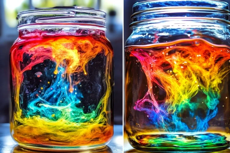 Fireworks in a Jar