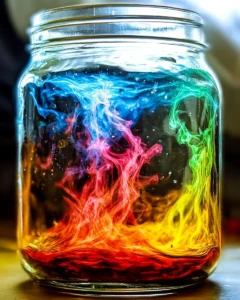 Fireworks in a Jar