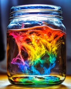 Fireworks in a Jar
