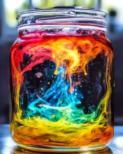 Fireworks in a Jar