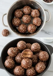 No-Bake Cottage Cheese Chocolate Protein Bites