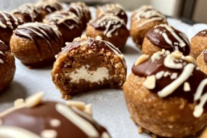 No-Bake Cottage Cheese Peanut Butter Bites