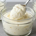 No-Bake Tropical Cottage Cheese Coconut Pudding