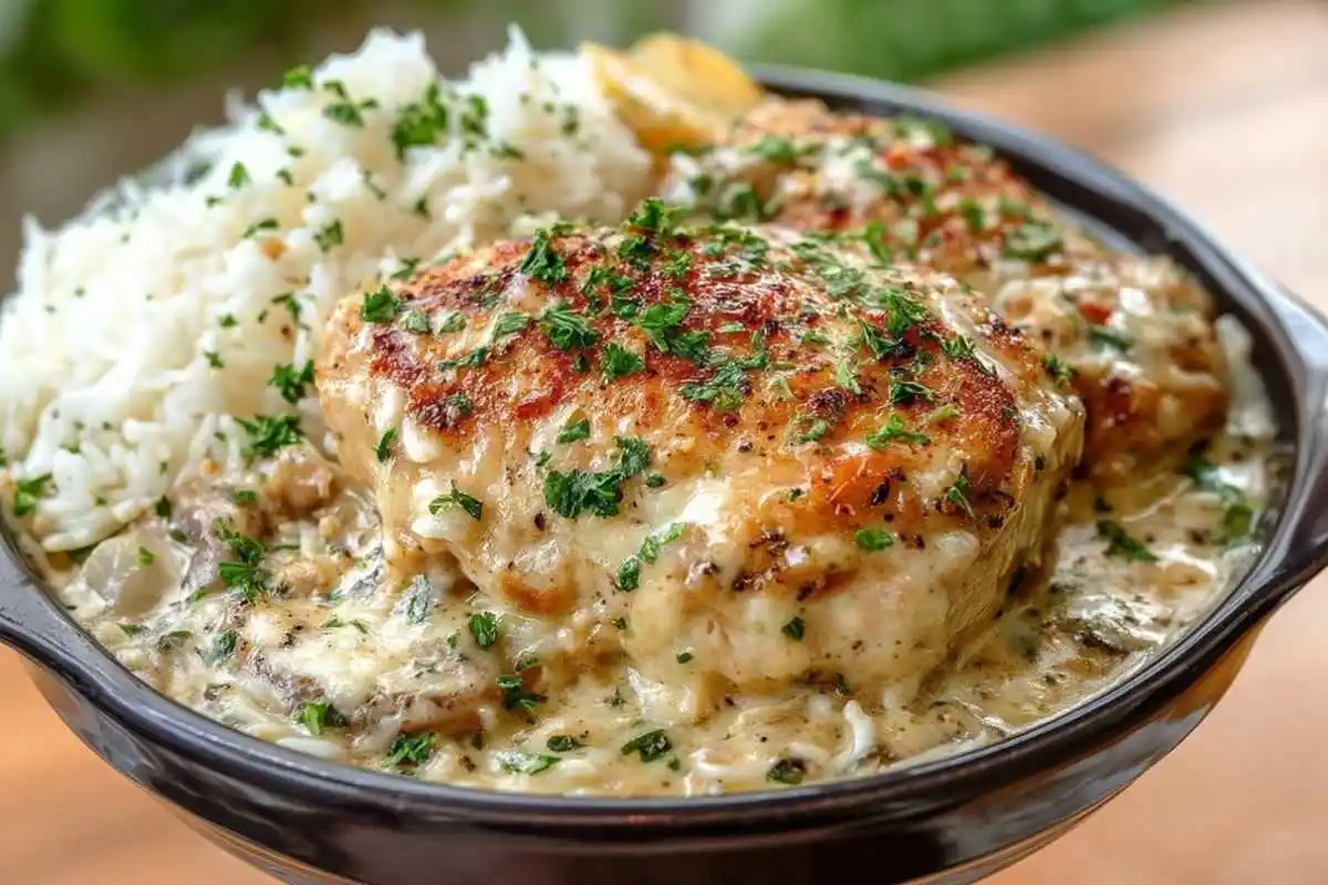 Creamy Chicken and Rice