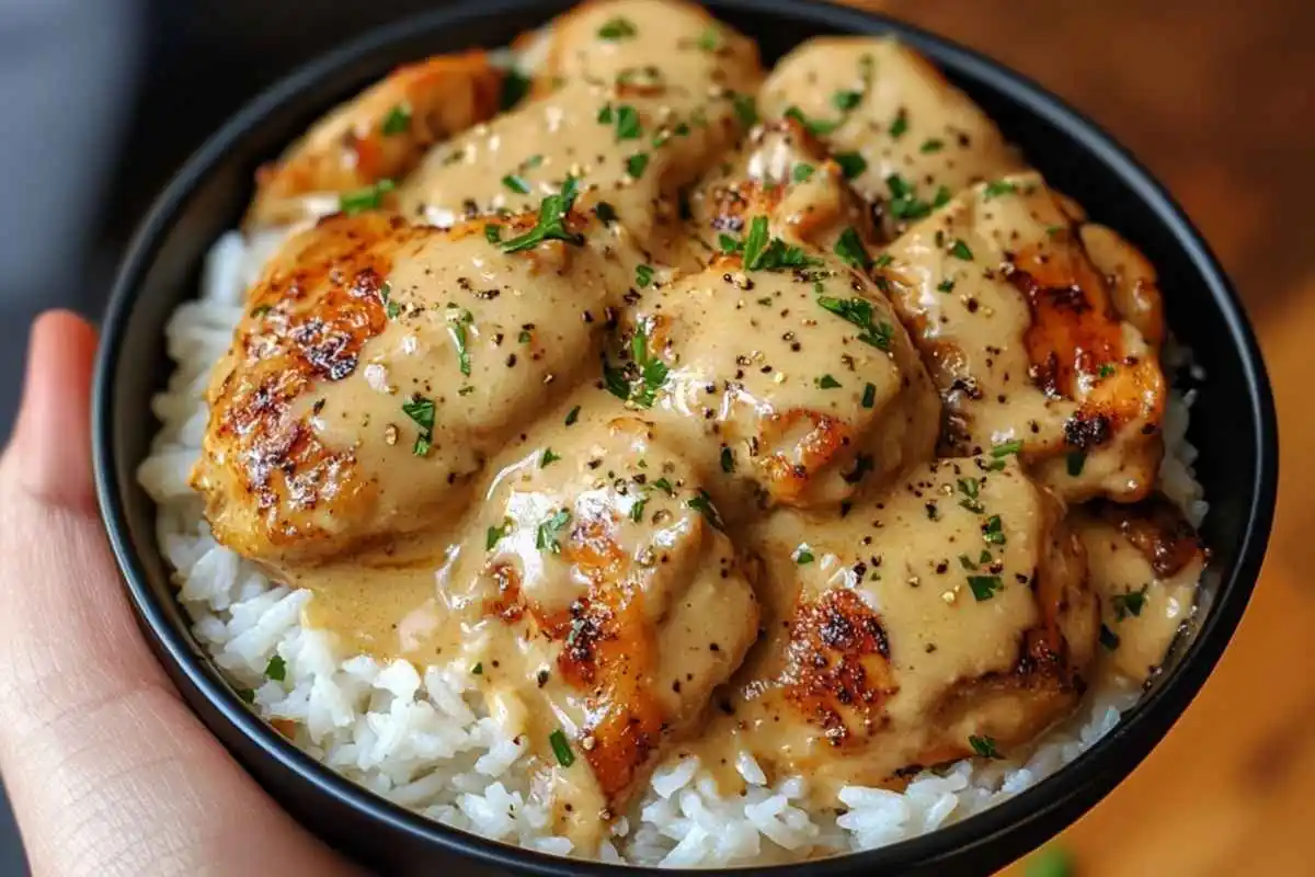Creamy Chicken and Rice