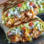Chipotle Ranch Grilled Chicken Burritos
