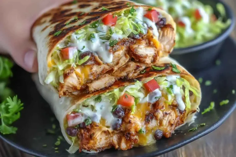 Chipotle Ranch Grilled Chicken Burritos