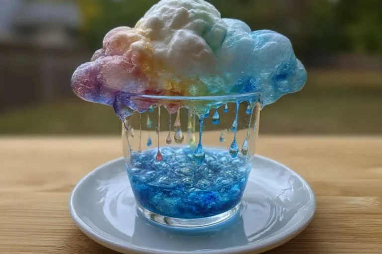 Rain Cloud in a Cup – Simple Science Fun