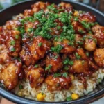 One-Pan Honey BBQ Chicken Rice