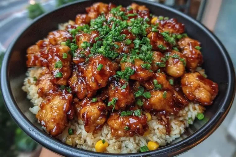 One-Pan Honey BBQ Chicken Rice