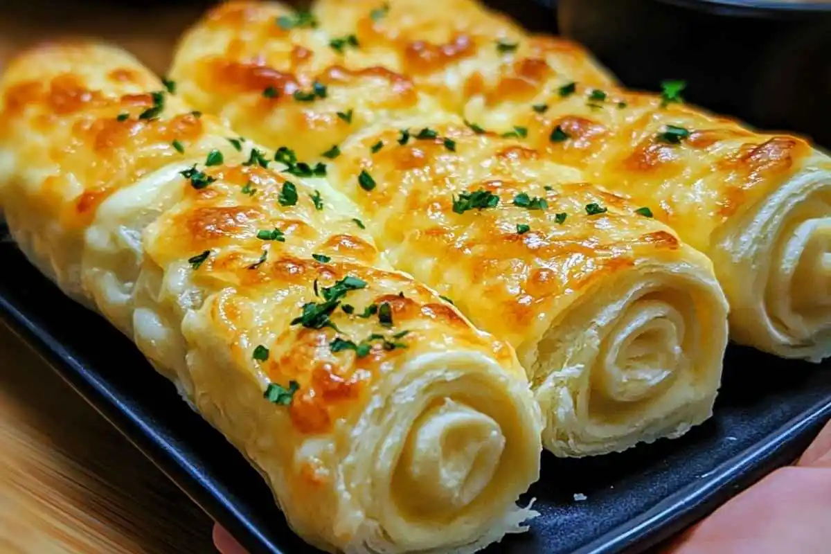 Cheesy Garlic Butter Rollups