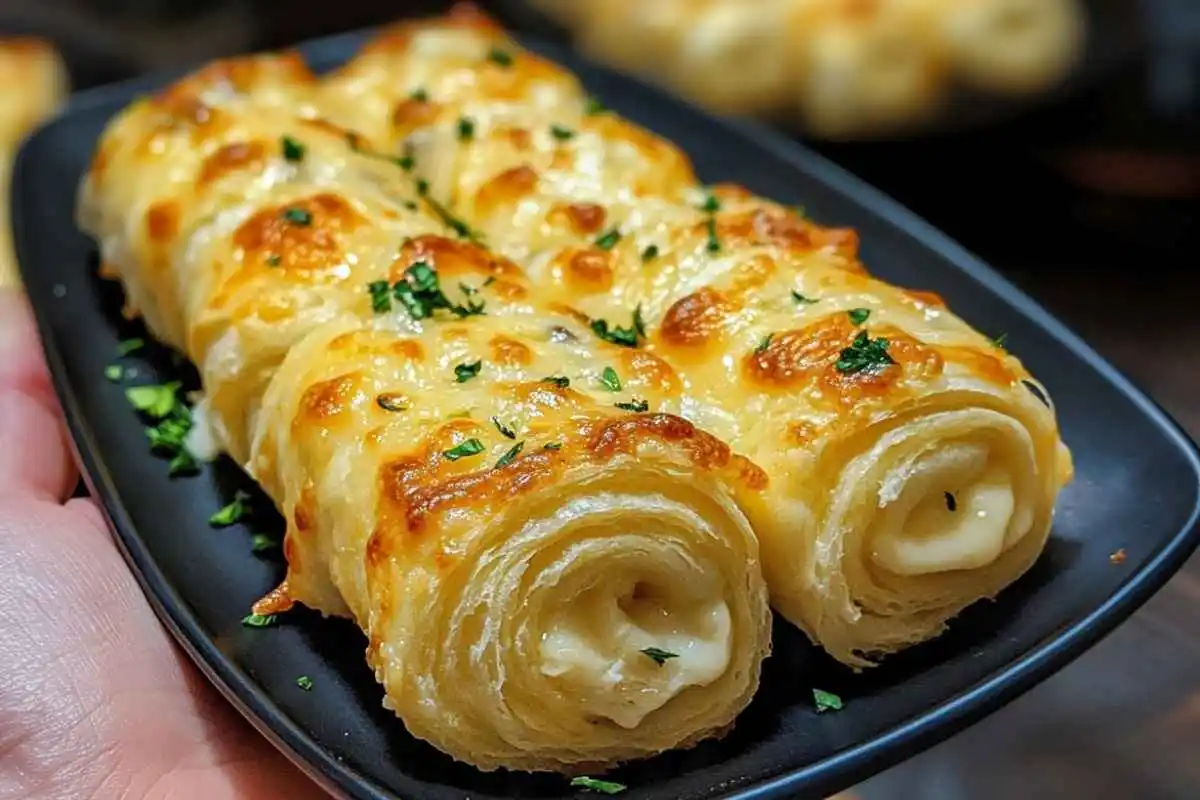 Cheesy Garlic Butter Rollups