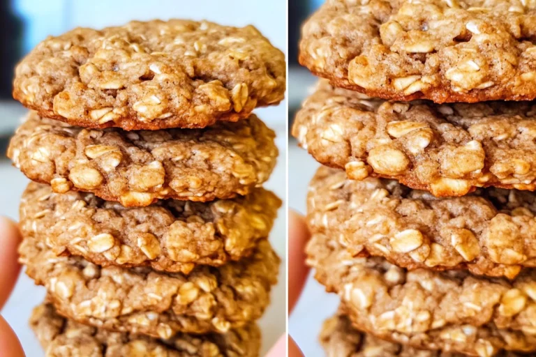 Healthy Oatmeal Protein Cookies