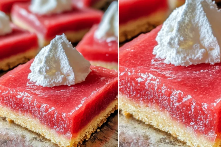 Rhubarb Bars Recipe
