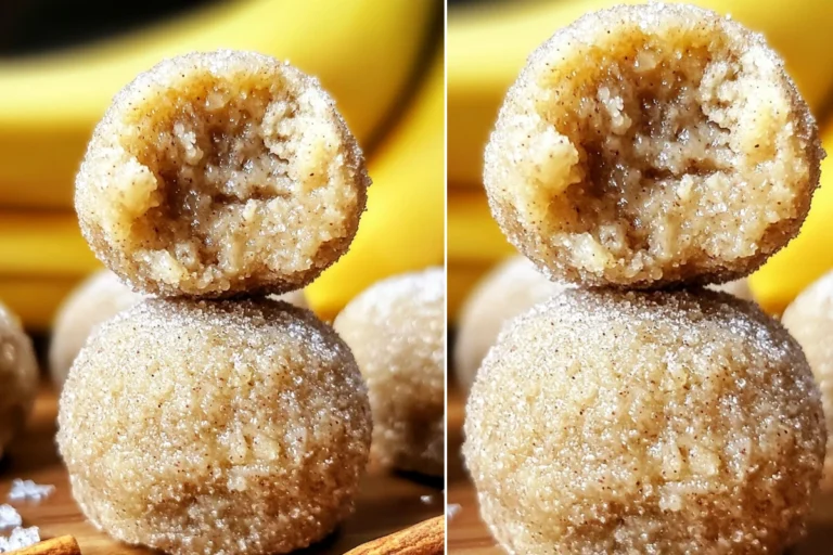 No-Bake Banana Cinnamon Energy Bites