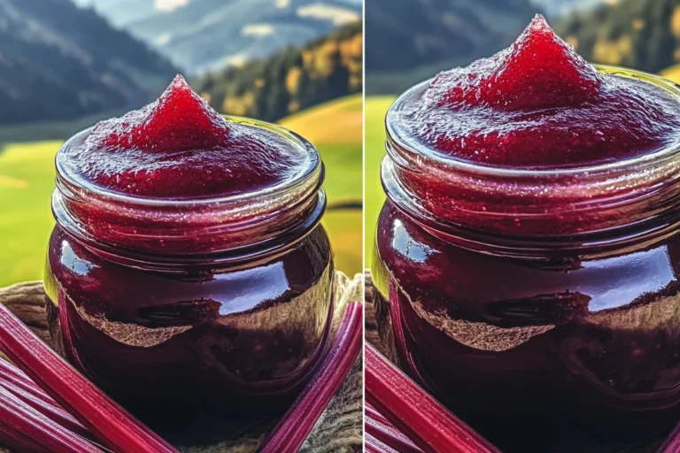 Homemade Rhubarb Butter Recipe