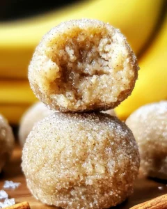 No-Bake Banana Cinnamon Energy Bites