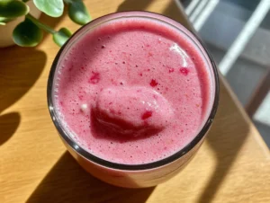 Rhubarb Cottage Cheese Smoothie Recipe