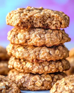 Healthy Oatmeal Protein Cookies