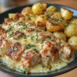 Garlic Parmesan Chicken and Potatoes